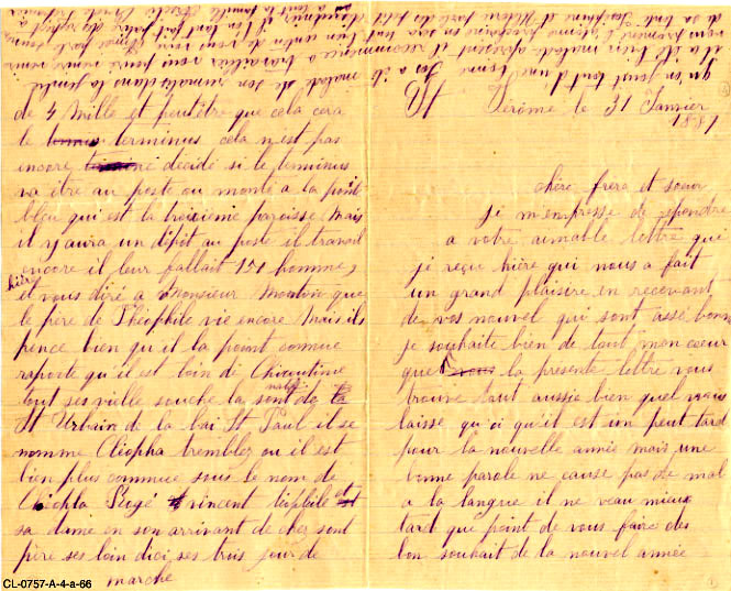 0757-A-4-a-66 pages 1 et 4 et suite de la page 6